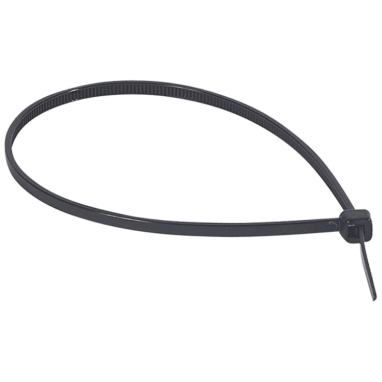 Стяжка кабельная (хомут)  180 х 2,4 мм черная Legrand