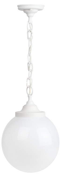 Cветильник потолочный ЭРА НСБ 01-60-251 шар опаловый подвесной на цепи IP44 Е27 max 60 Вт d250mm