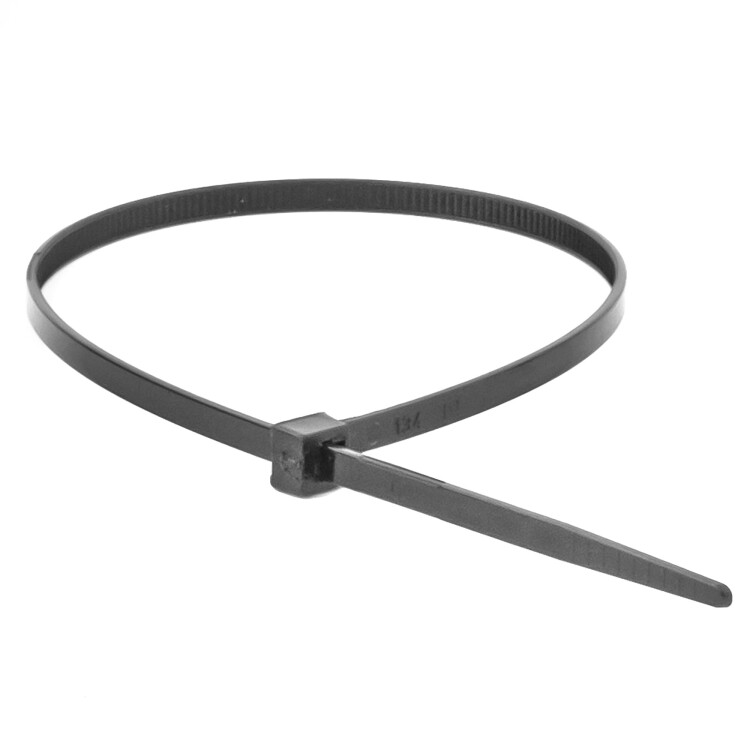 Стяжка кабельная (хомут)  160 х 2,5 мм черная (уп.=100шт) ДКС