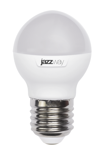 Лампа светодиод. (LED) Шар Е27 11Вт 950лм 3000К 230В матов. Jazzway