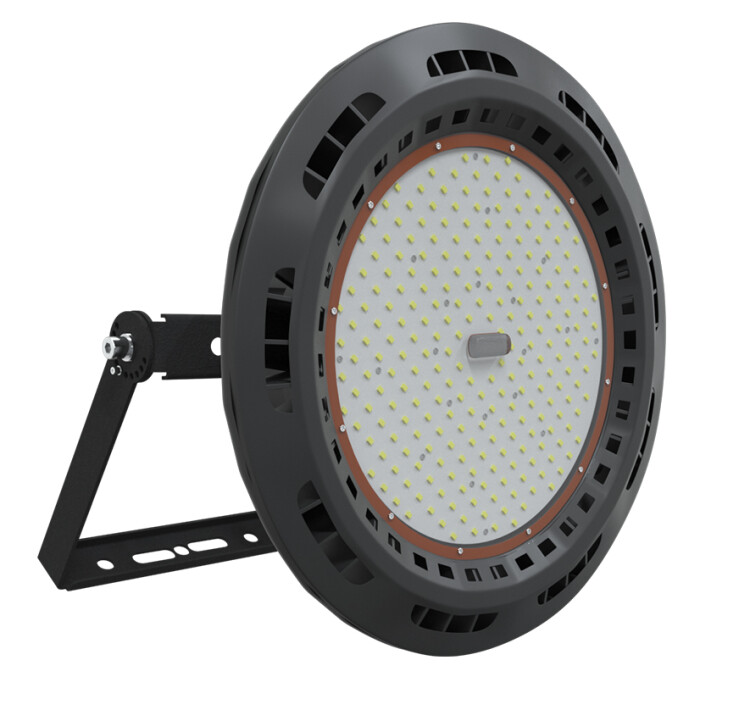 Светильник промышленный HighBay (LED) 160Вт 20750Лм 5000К КСС Д серый IP65 FAROS