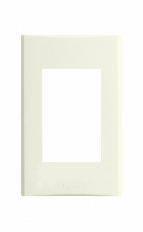 Рамка для выключателей белый Zunis