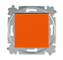 Выключатель кнопочный 1-кл. оранжевый / дымчатый чёрный LEVIT-Выключатели, переключатели - купить по низкой цене в интернет-магазине, характеристики, отзывы | АВС-электро