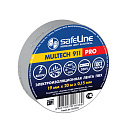 Изолента ПВХ 19мм х 20м серо-стальная Safeline-Ленты изоляционные (изолента) - купить по низкой цене в интернет-магазине, характеристики, отзывы | АВС-электро