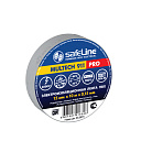Изолента ПВХ 15мм х 10м серо-стальная Safeline-Ленты изоляционные (изолента) - купить по низкой цене в интернет-магазине, характеристики, отзывы | АВС-электро