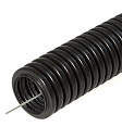 Труба гофрированная ПНД с/з d25 черная,75м PLEXUP-Трубы для прокладки кабеля - купить по низкой цене в интернет-магазине, характеристики, отзывы | АВС-электро