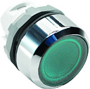 Кнопка зеленая MP1-21G с подсветкой без фиксации ( только корпус )