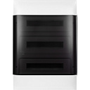 Бокс пластиковый PRACTIBOX S накл. 3X18 дымч. дверь Legrand-Корпуса щитов и шкафов - купить по низкой цене в интернет-магазине, характеристики, отзывы | АВС-электро