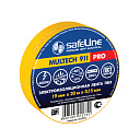 Изолента ПВХ 19мм х 20м желтая Safeline-Ленты изоляционные (изолента) - купить по низкой цене в интернет-магазине, характеристики, отзывы | АВС-электро