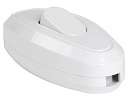 Выключатель на шнур 6А 250В белый ИЭК-Электроустановочные изделия (ЭУИ) - купить по низкой цене в интернет-магазине, характеристики, отзывы | АВС-электро