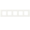 Рамка 5-мест. белый Eco Deco JUNG-Рамки для ЭУИ - купить по низкой цене в интернет-магазине, характеристики, отзывы | АВС-электро