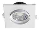 Светильник встр. (LED) 7Вт White 3000K 38° квадр/поворот IP40 Jazzway-Светильники даунлайт, точечные - купить по низкой цене в интернет-магазине, характеристики, отзывы | АВС-электро