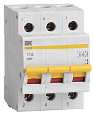 Выключатель нагрузки (минирубильник) ВН-32 3Р 32А ИЭК-Модульные выключатели нагрузки - купить по низкой цене в интернет-магазине, характеристики, отзывы | АВС-электро