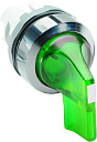 Переключатель (длинная ручка) M2SS5-21G зеленый с подсветкой  2-х позиционный (только корпус) 90° с-Переключатели (тумблеры) - купить по низкой цене в интернет-магазине, характеристики, отзывы | АВС-электро