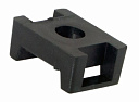 Основание для стяжек под винт 22,2 х 16 мм черные (уп.=100шт.) REXANT