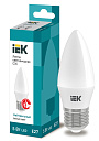 Лампа светодиод. (LED) Свеча Е27  5Вт 450лм 4000К 230В матов. IEK-Лампы светодиодные - купить по низкой цене в интернет-магазине, характеристики, отзывы | АВС-электро