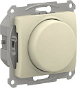Светорегулятор  (диммер) повор-нажим, LED, RC, 315Вт, мех., беж.  GLOSSA