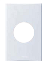Рамка для розетки 1-ой белый Zunis-Рамки для ЭУИ - купить по низкой цене в интернет-магазине, характеристики, отзывы | АВС-электро