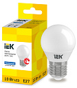 Лампа светодиод. (LED) Шар Е27 10Вт 900лм 6500К 230В матов. IEK-Лампы светодиодные - купить по низкой цене в интернет-магазине, характеристики, отзывы | АВС-электро