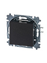 Выключатель 1-кл. антрацит / дымчатый чёрный LEVIT-Выключатели, переключатели - купить по низкой цене в интернет-магазине, характеристики, отзывы | АВС-электро