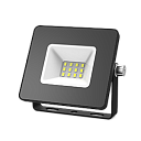 Прожектор (LED) 10Вт 700лм 6500К IP65 черн. Gauss