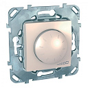 Светорегулятор поворотно-нажимной 40-400Вт/ВА (R+RL) слон кость UNICA-Диммеры (светорегуляторы) - купить по низкой цене в интернет-магазине, характеристики, отзывы | АВС-электро